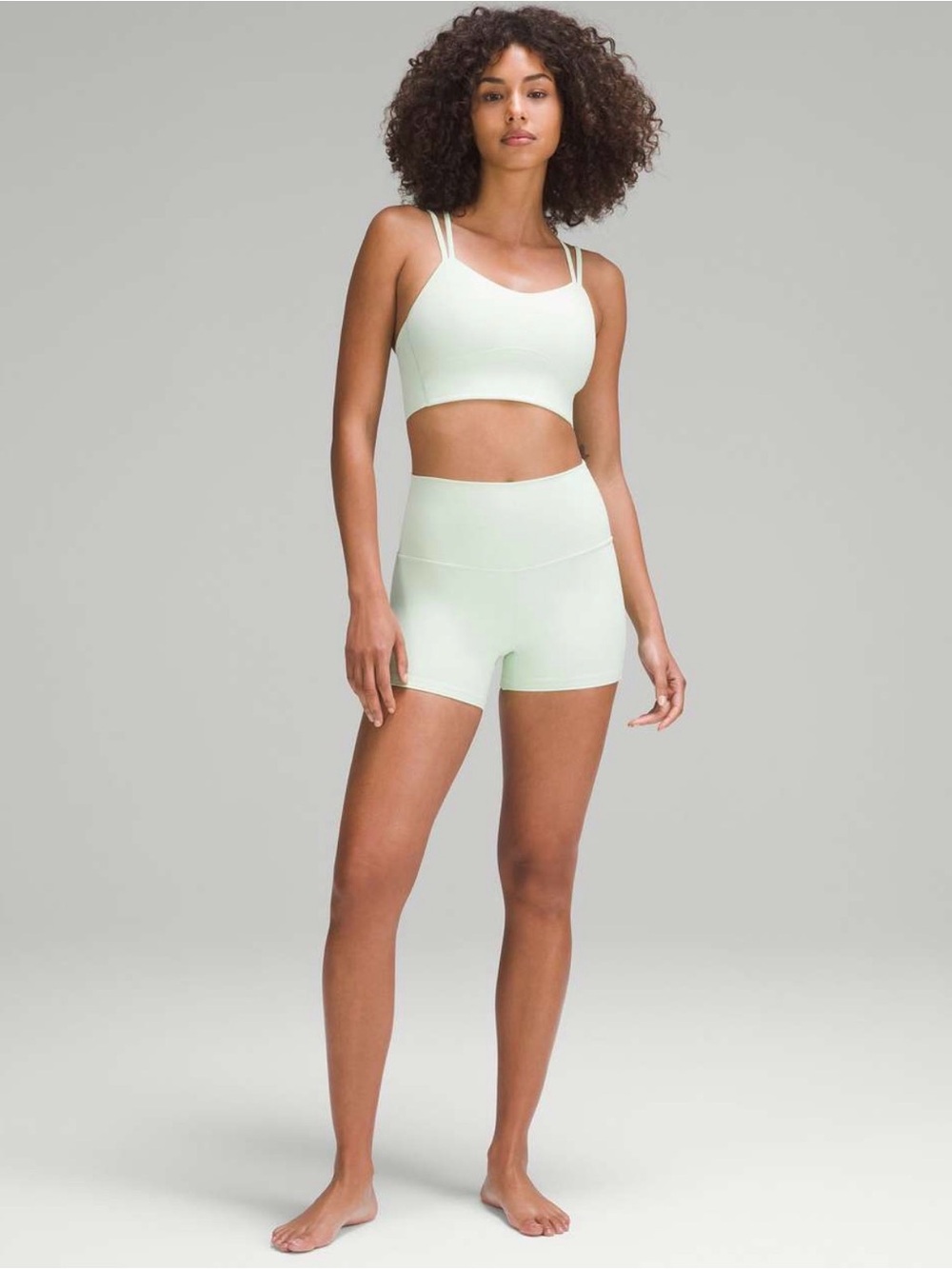 Lululemon Align High-Rise Shorts 4” Kohlrabi Green Women’s Size 2